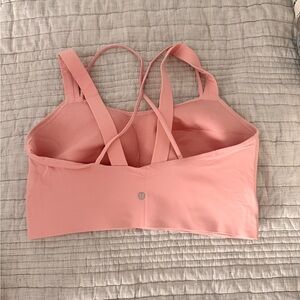 lululemon athletica Blush Pink Sports Bra